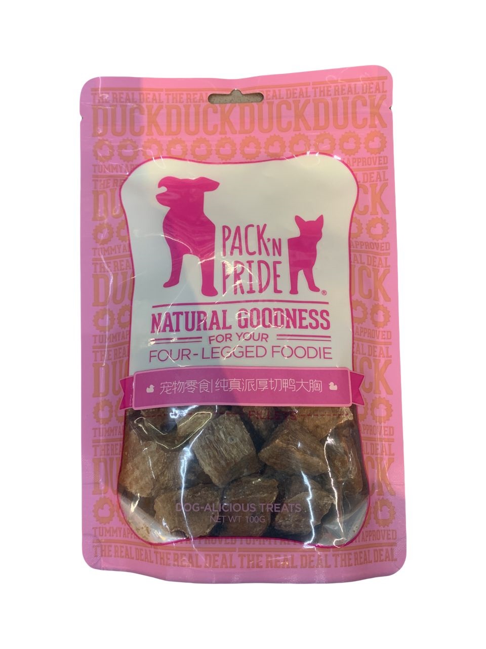 PACK N PRIDE FREEZE DRIED GET DUCKY NUGGETS 100G